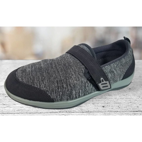 Orthofeet 822 Quincy Stretch Slip On Sneakers/Shoes Gray Women’s 9 B - Picture 4 of 14
